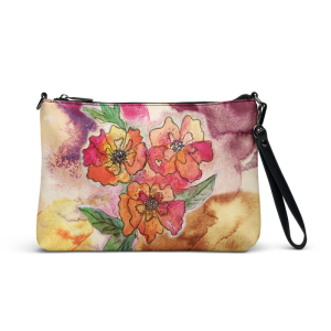Custom All-Over Print Crossbody Bag with personalization 
