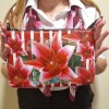 Custom All-Over Print Crossbody Bag with your photo of flowers 