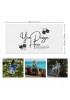 Custom printed photo chiffon scarve
