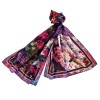 Custom Flowers Photo Chiffon scarf - your photos of flowers - Original gift - personalized scarves 