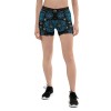 Custom All-Over Print Shorts with Your Flowers Drawing Inverted Filter 