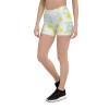 Custom All-Over Print Shorts with Your Flowers Drawing 