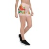 Custom All-Over Print Shorts with Your Flowers Drawing Personalization