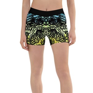 Custom All-Over Print Shorts with Your Doodle Drawing 