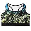 Custom All-Over Print Sports Bra with Your Doodle Drawing 