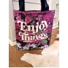 Personalized All-Over Print Custom Tote Bag with your Photo. Original gift - Enjoy little things