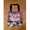 Personalized All-Over Print Custom Tote Bag with your Photo. Original gift - Enjoy little things