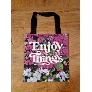 Personalized All-Over Print Custom Tote Bag with your Photo. Original gift - Enjoy little things