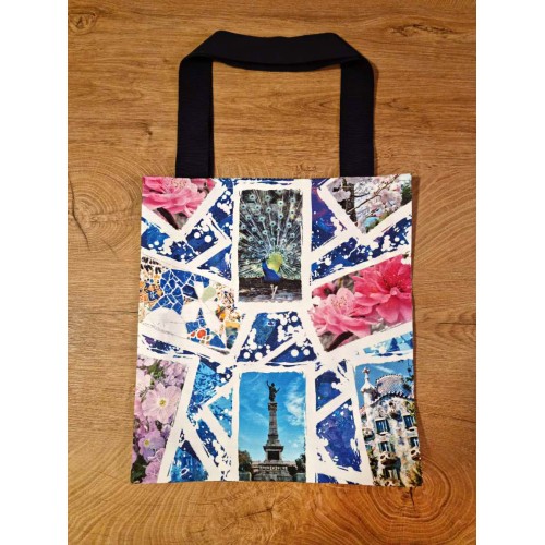 All-Over Print Custom Tote Bag with your photos. Original bag you can personalize with your photos 